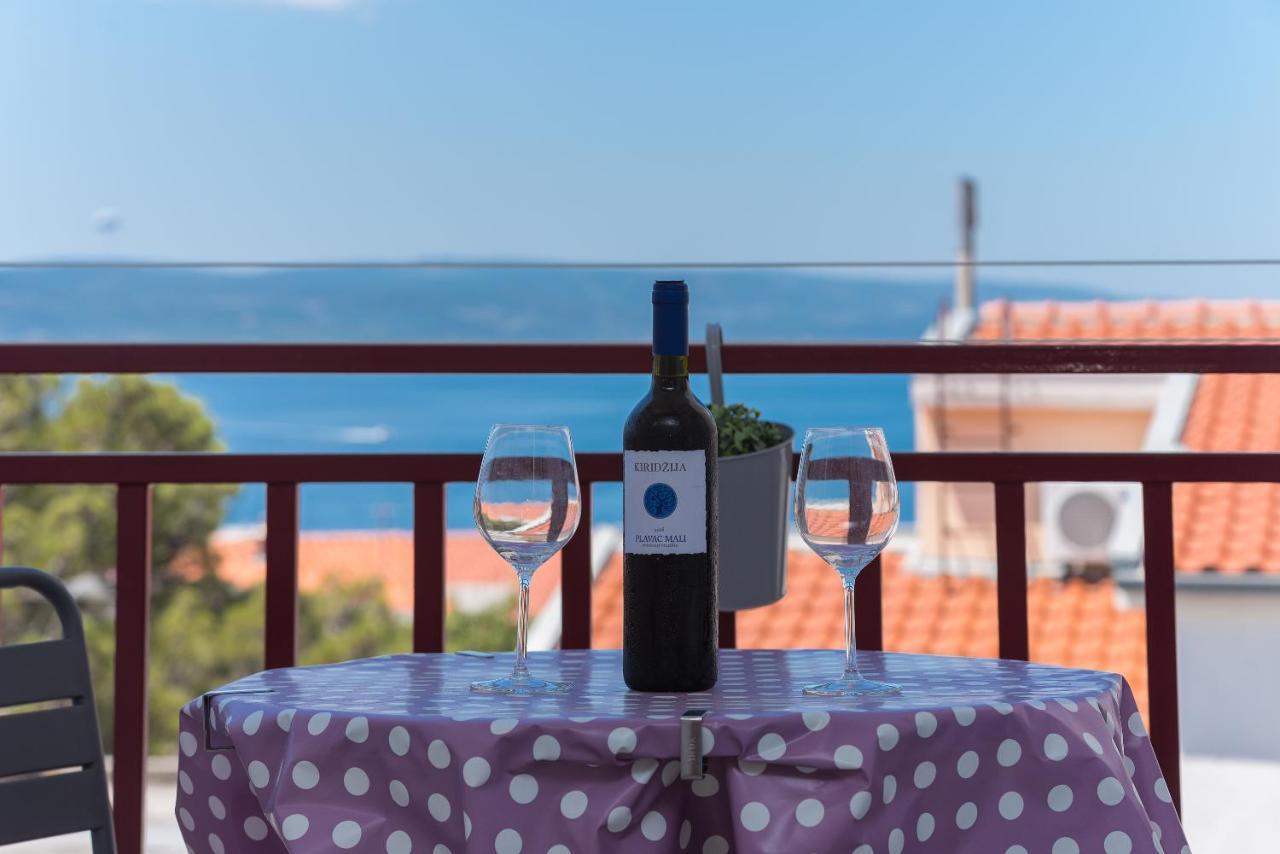 Apartmani Franko Baška Voda Exterior foto